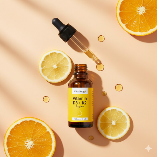 Premium Vitamin D3 K2 Tropfen