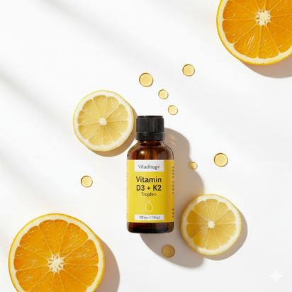 Premium Vitamin D3 K2 Tropfen